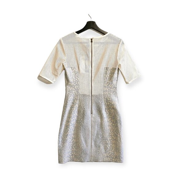 Sachin + Babi Eternity Shift dress in brocade and laser cut panels, size 0, NWT - Picture 3 of 13